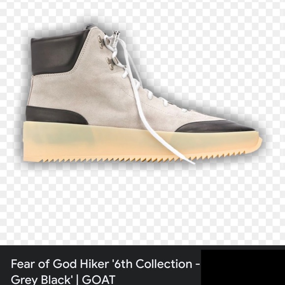 FEAR OF GOD Men’s 6th Collection Suede Hiker Sneakers God Grey 42 / 9 US $895 main image 5